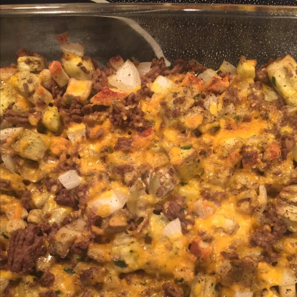 Cheesy Eggplant Casserole