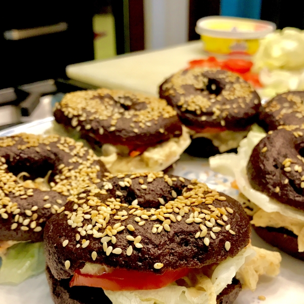 Pumpernickel Bagels