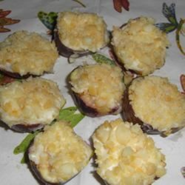 Drunken Stuffed Figs