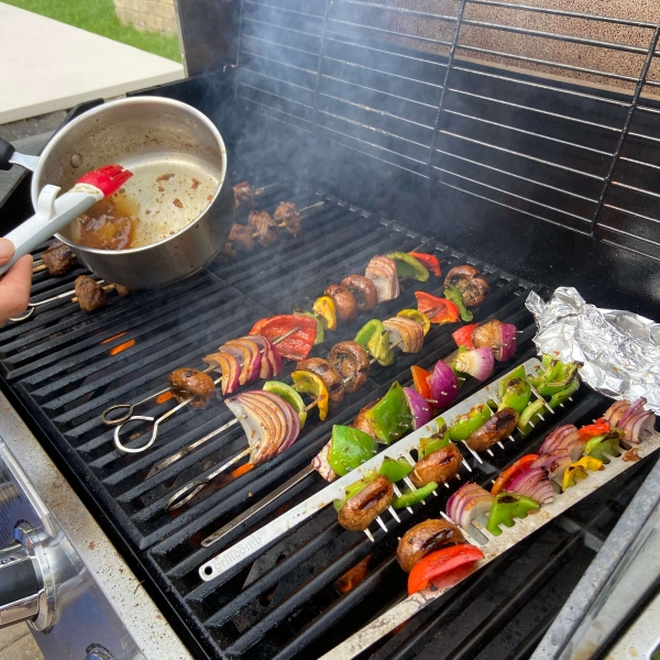 Mom's Beef Shish Kabobs