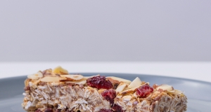 Cranberry-Almond-Flax Oat Bars