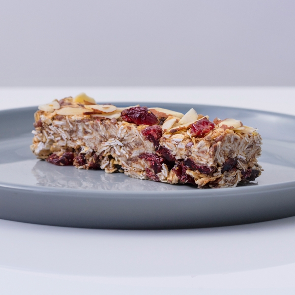 Cranberry-Almond-Flax Oat Bars