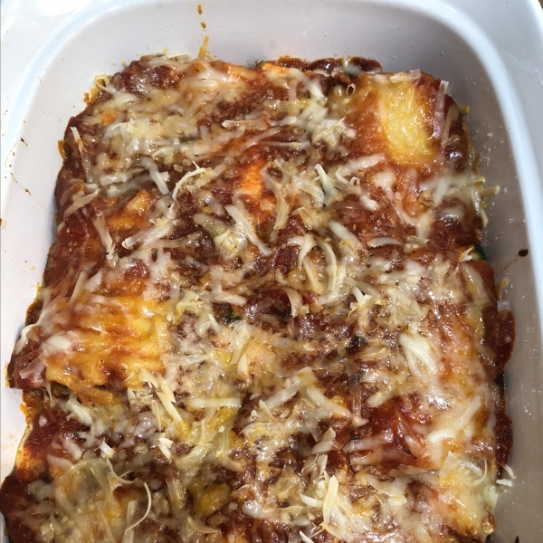 Bettie's Lasagna Roll Ups