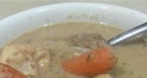 Deer Soup with Cream of Mushroom and Celery