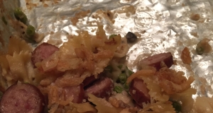 Baked Penne and Smoked Sausage