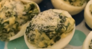 Popeye Deviled Eggs