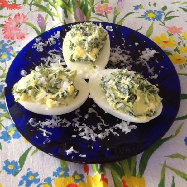 Popeye Deviled Eggs