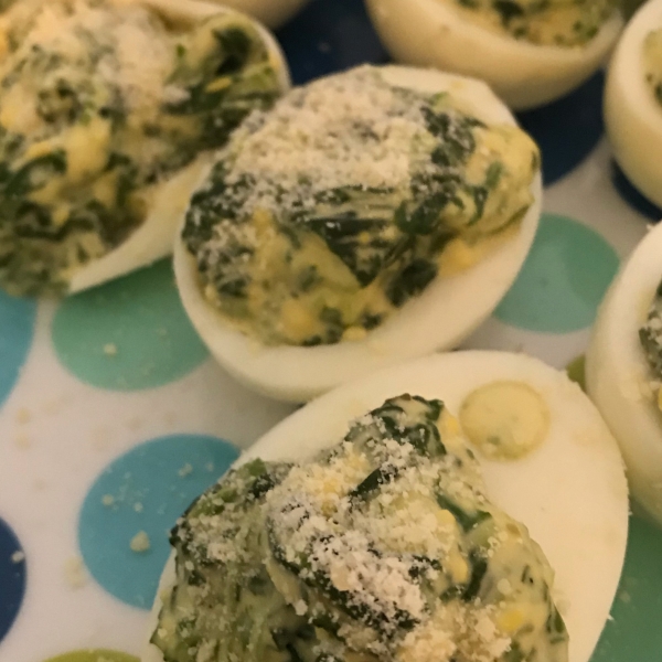 Popeye Deviled Eggs