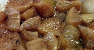 Beer Braised Turnips