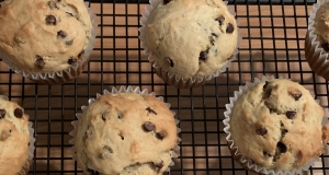 Most Requested Banana Chocolate Chip Muffins