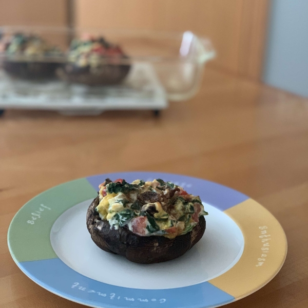 Sausage-Stuffed Portobello Mushrooms