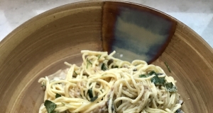 Creamy Lemon-Mushroom Pasta