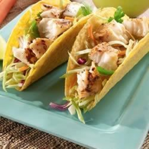 Lemon Pepper Fish Tacos