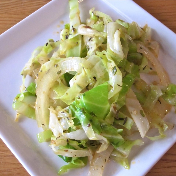 Spicy Cajun Cabbage