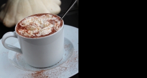 Pumpkin Spice White Hot Chocolate