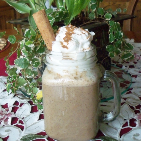 Pumpkin Spice White Hot Chocolate