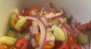 Refreshing Tomato Cucumber Salad