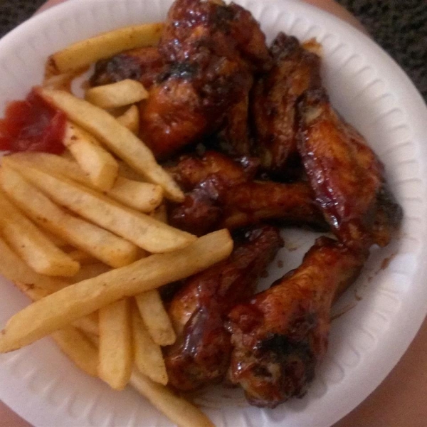 Tangy Barbecued Wings