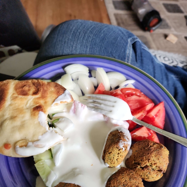 Falafel with Canned Chickpeas