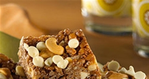 Caramel Cashew Crunch Bars