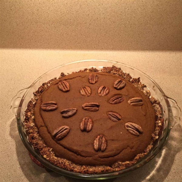 Pumpkin Tart with Pecan Crust
