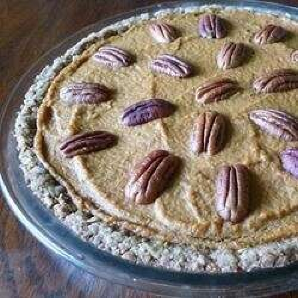 Pumpkin Tart with Pecan Crust