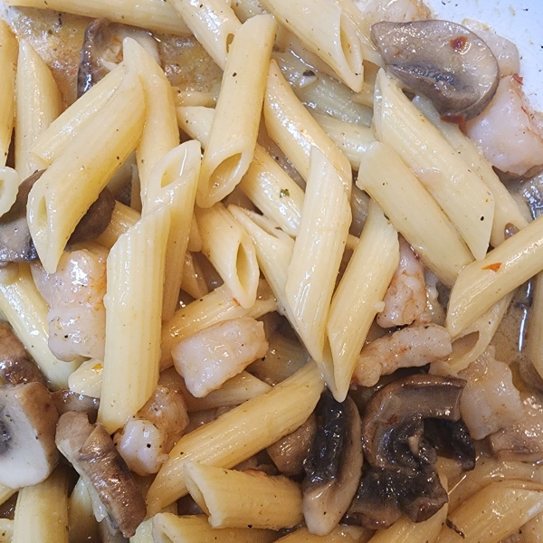 Shrimp Scampi with Pasta