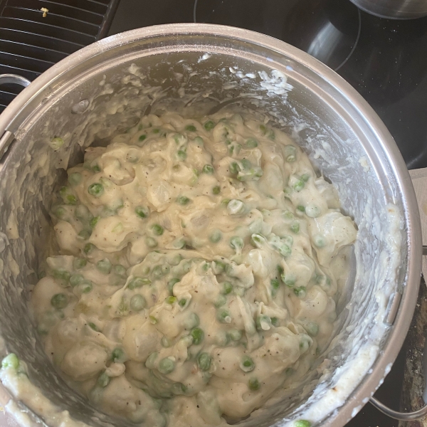 Creamed Peas and Onions