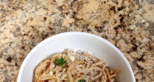 Sicilian Anchovy Pasta