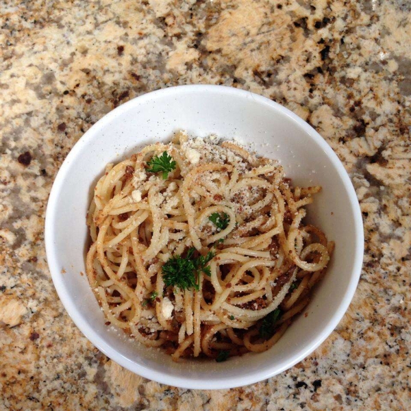 Sicilian Anchovy Pasta