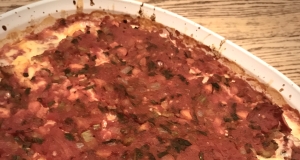 Baked Polenta with Tomato Sauce
