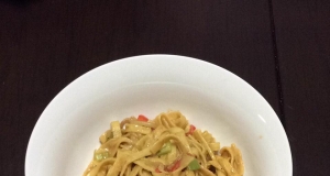 Pasta With Peanut Sauce
