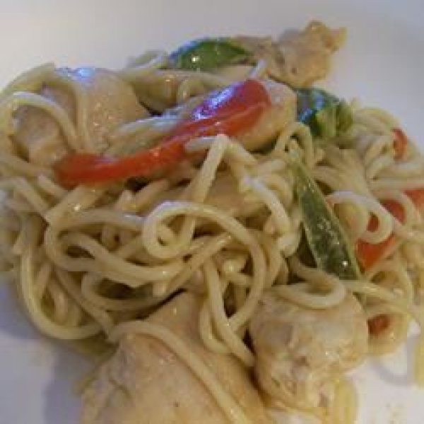 Pasta With Peanut Sauce