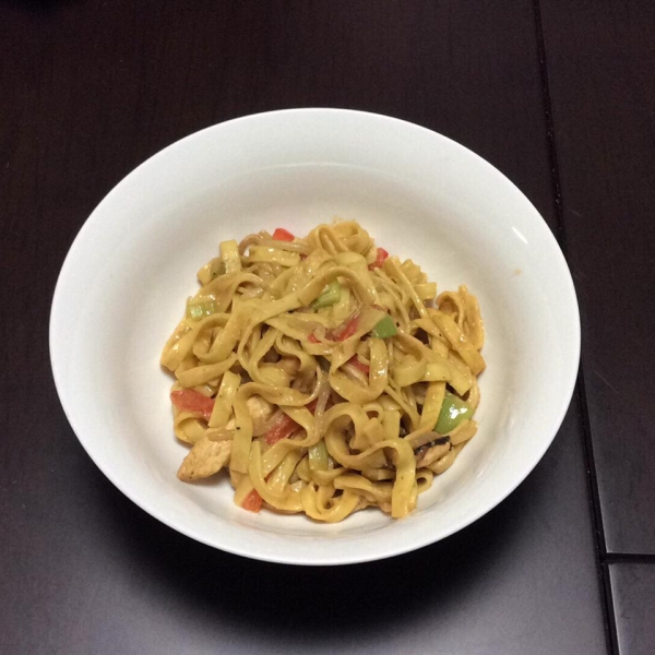 Pasta With Peanut Sauce