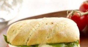 Tomato Basil Mozzarella Melt