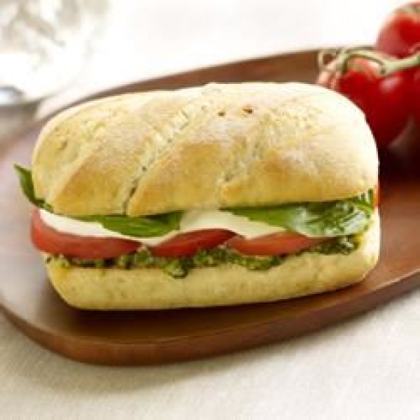 Tomato Basil Mozzarella Melt