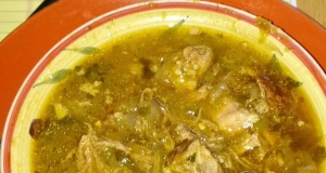 Slow Cooker Pork Chile Verde
