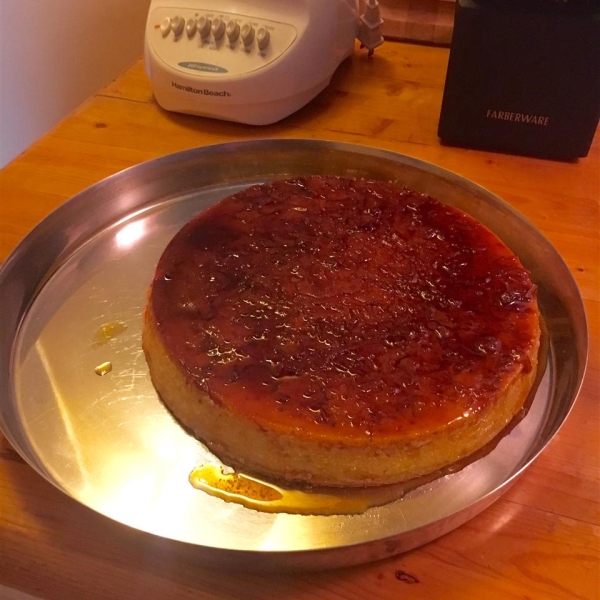 Brazilian Style Flan (Pudim de Leite Condensado)