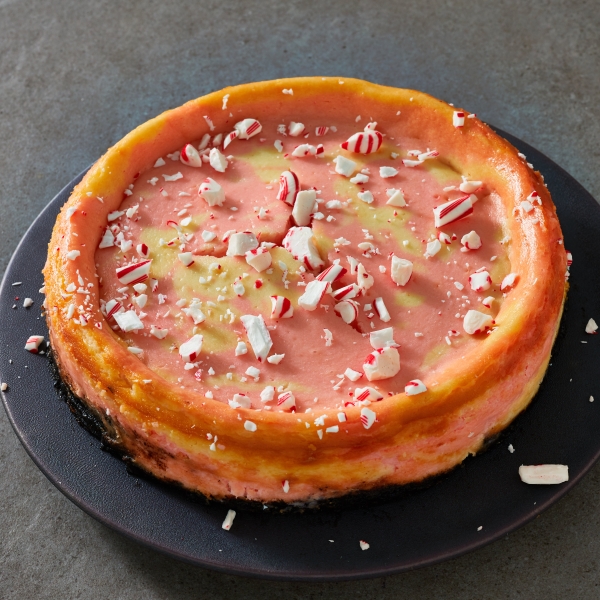 Candy Cane Cheesecake