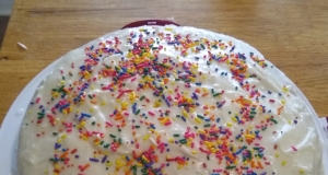 White Chocolate Cream Cake