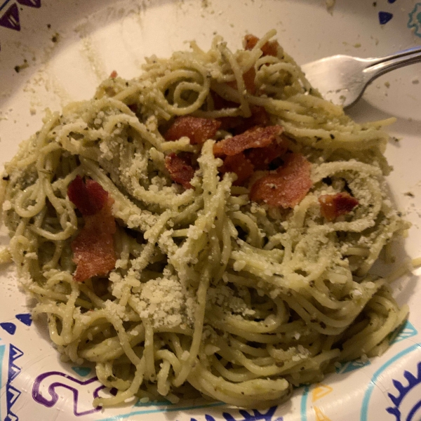 Bacon Avocado Pasta