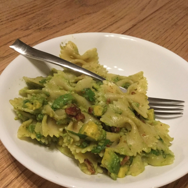 Bacon Avocado Pasta