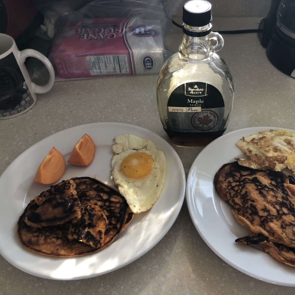 Sweet Potato Breakfast Pancakes