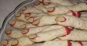 Halloween Finger Cookies