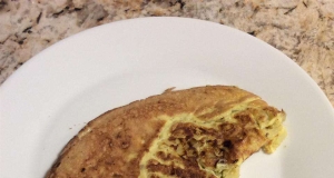 Portobello Pesto Egg Omelette