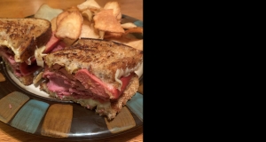 Corned Beef and Knockwurst Sandwich