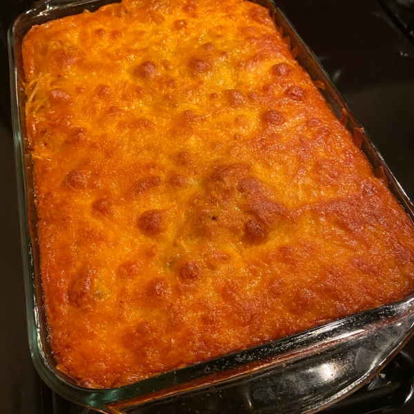Basic Baked Spaghetti