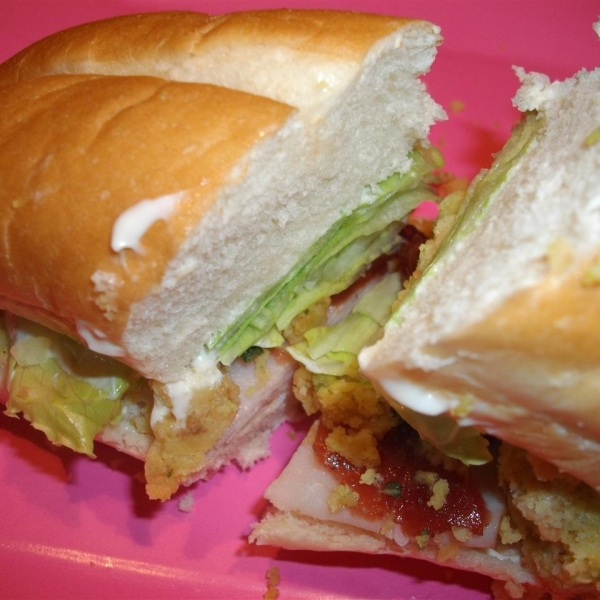Cranberry Thanksgiving Turkey Sandwich