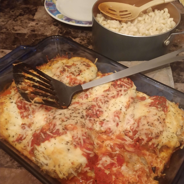 Baked Eggplant Parmesan