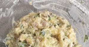 Almost Fat-Free Green Onion Potato Salad